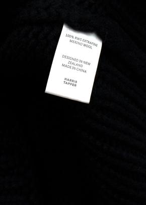 Black Merino Wool Roberta Jumper 11