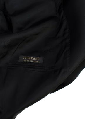 Corneliani Black Extra Fine Wool Single Breasted Suit 7