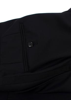 Corneliani Black Extra Fine Wool Single Breasted Suit 17