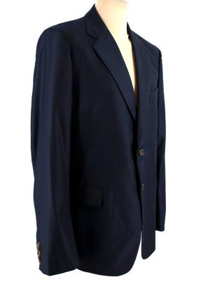 Gucci Navy Wool Blend Single Breasted Suit 3