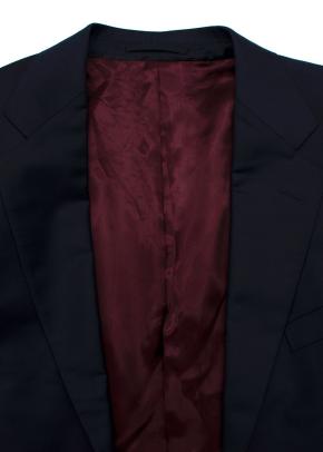 Gucci Navy Wool Blend Single Breasted Suit 6