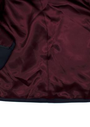 Gucci Navy Wool Blend Single Breasted Suit 7