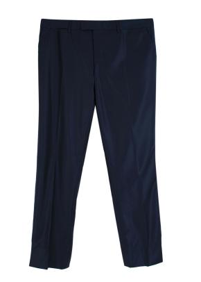 Gucci Navy Wool Blend Single Breasted Suit 9