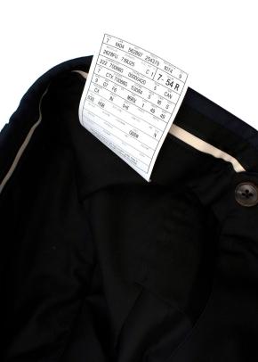 Gucci Navy Wool Blend Single Breasted Suit 15