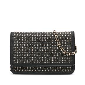 Studded Leather Wallet on Chain 13