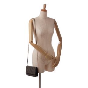 Studded Leather Wallet on Chain 16