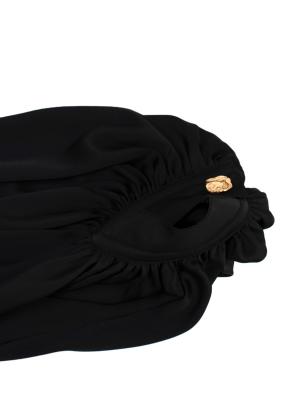 Escada Black Silk Oversize Shirt 3