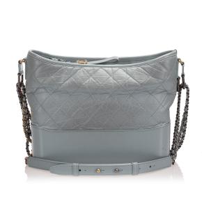 Medium Gabrielle Leather Shoulder Bag 2