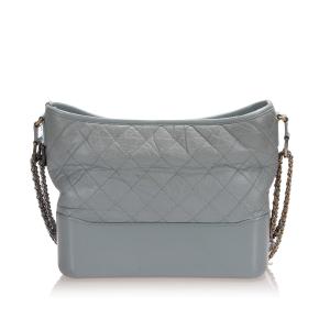 Medium Gabrielle Leather Shoulder Bag 5