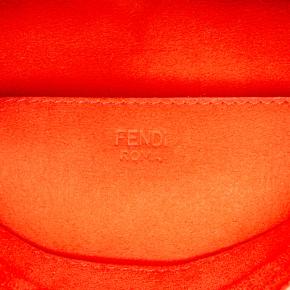Fendi Red Monogram Midi Chain Baguette 7