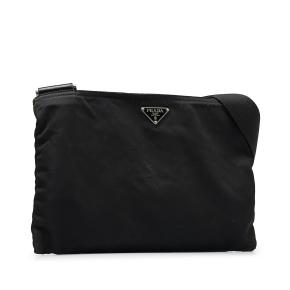 Prada Black Tessuto Crossbody Bag 2