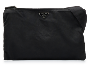 Prada Black Tessuto Crossbody Bag 10