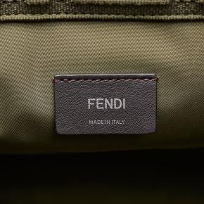 Fendi Khaki Green Medium Zucca Sunshine Shopper Tote 6