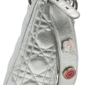 Dior Small Metallic Silver  My Lady Dior Lucky Badges 10