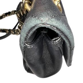 Chanel Black Twist Chain Enamel CC Flap Bag 13