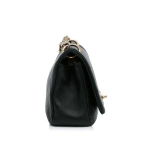 Chanel Black Twist Chain Enamel CC Flap Bag 3