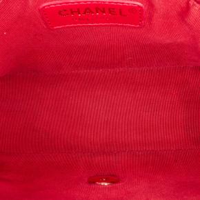 Chanel Black Twist Chain Enamel CC Flap Bag 6