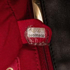 Chanel Black Twist Chain Enamel CC Flap Bag 8