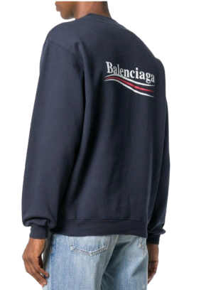 balenciaga all over print t shirt