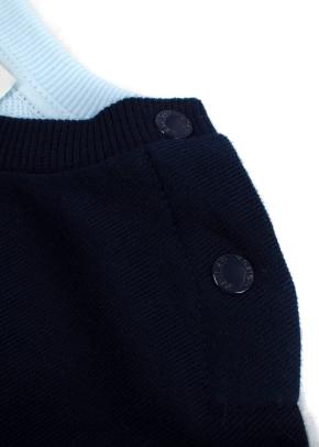 Kenzo Kids Navy Blue Two-Tone Animal Embroidered Tracksuit 5