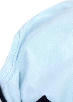 Kenzo Kids Navy Blue Two-Tone Animal Embroidered Tracksuit 8