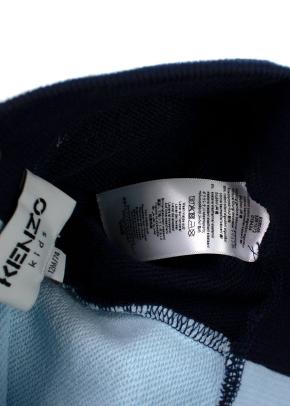 Kenzo Kids Navy Blue Two-Tone Animal Embroidered Tracksuit 13