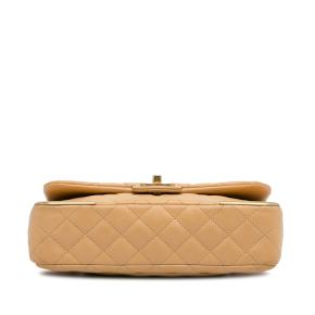 Medium Classic Lambskin Metal Edge Shoulder Bag 5