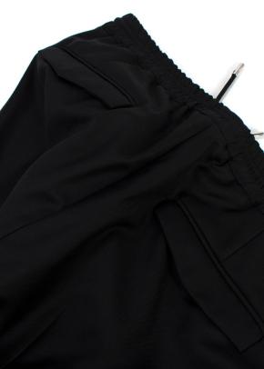 Dior Homme Black Virgin Wool Joggers 6