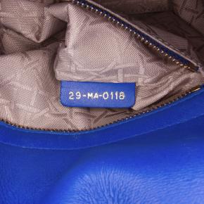 Dior Blue Small Cannage Leather Lady Dior My ABCDior 8