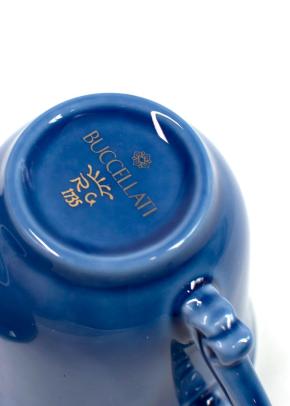 Buccellati Ginori Set of Two Porcelain Tea Cups and Saucers 7