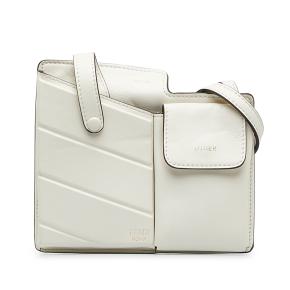 Fendi White Bustine Mini Century Crossbody Bag 2