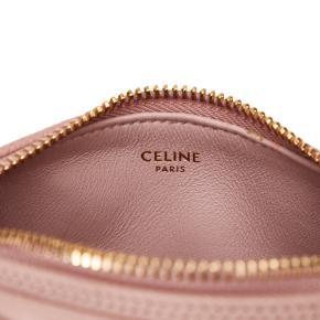 Celine Pink Mini Grained Leather Chain Boston Bag 6