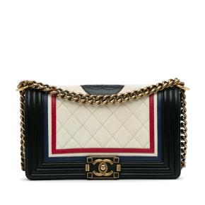 Chanel Multicolour Medium Boy Bag 11