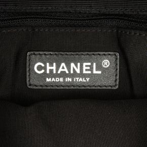 Chanel Red and Black Lambskin Single Flap Bag with Ruthenium Hardware 9