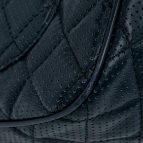 Chanel Navy Perforated Mini Rectangular Flap Bag 11