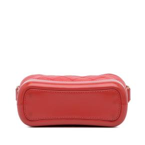 Chanel Coral Small Lambskin Gabrielle Crossbody Bag 5