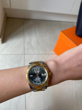 Rolex Wimbeldon Edition Oyster Steel Datejust 41 4