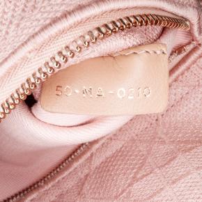 Pink Canvas Medium Cannage Lady D-Lite 7