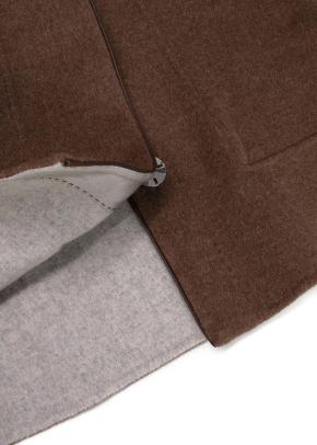 Lafayette 148 Brown Double-face Wool Jacket 6
