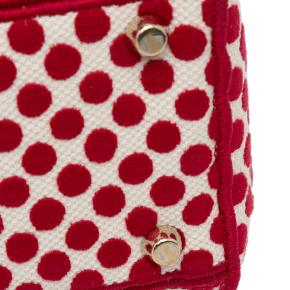 Dior Red and White Medium DiorAmour Dots Lady D Lite 13