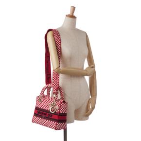 Dior Red and White Medium DiorAmour Dots Lady D Lite 14