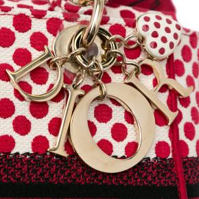 Dior Red and White Medium DiorAmour Dots Lady D Lite 9