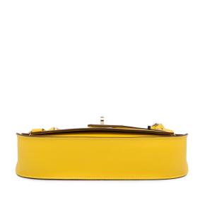 Hermes Mini Jypsiere in Jaune de Naples Swift Leather with Palladium Hardware 5