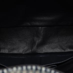 Chanel Navy Striped Medium Double Flap Bag 5