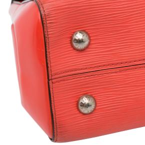 Louis Vuitton Coral Epi Leather Cluny BB Bag 14