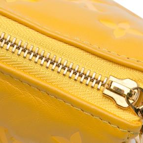 Louis Vuitton Yellow Monogram Coussin PM Shoulder Bag 14
