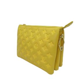 Louis Vuitton Yellow Monogram Coussin PM Shoulder Bag 3