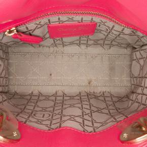 Dior Pink Mini Lambskin Cannage Lady Dior 6