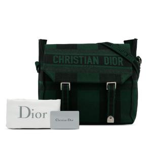 Dior Green Check Diorcamp Messenger Bag 10