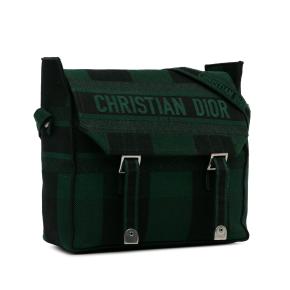 Dior Green Check Diorcamp Messenger Bag 2